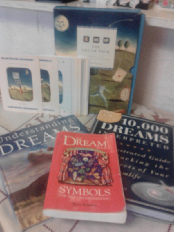 A selection of Dream books from my bookshelf
