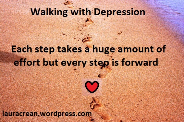 Walk with depression